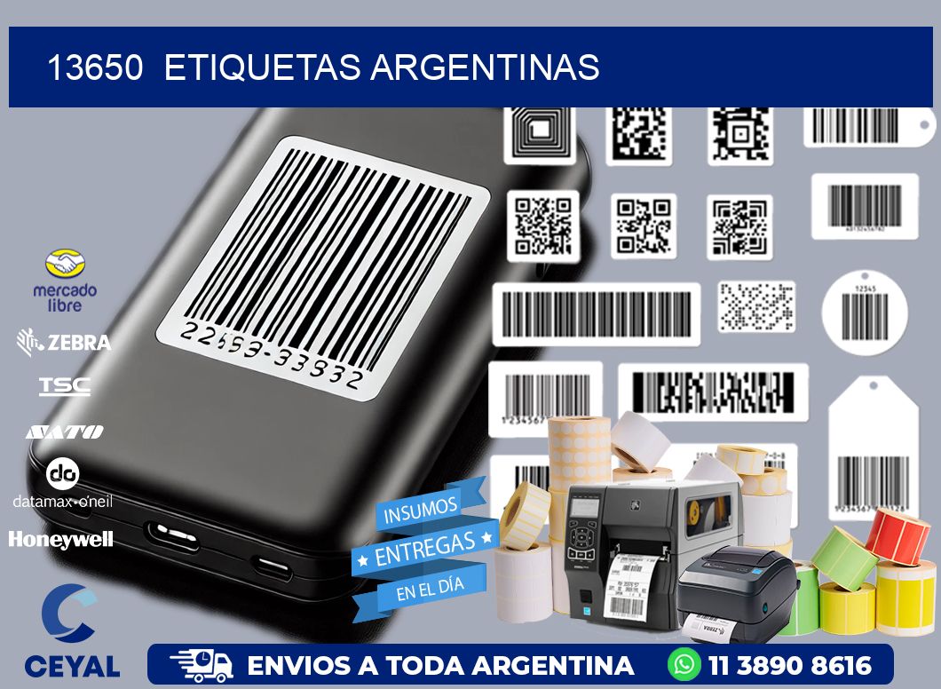 13650  ETIQUETAS ARGENTINAS