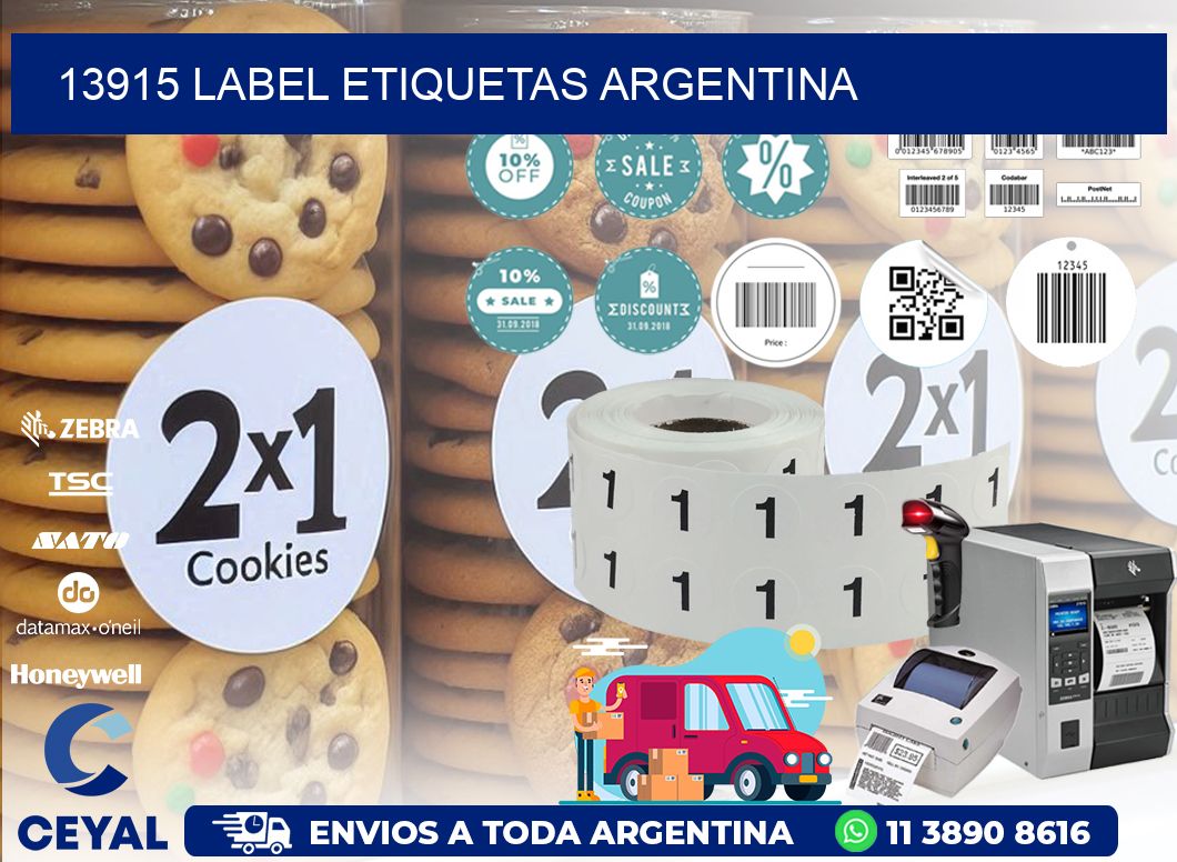 13915 LABEL ETIQUETAS ARGENTINA