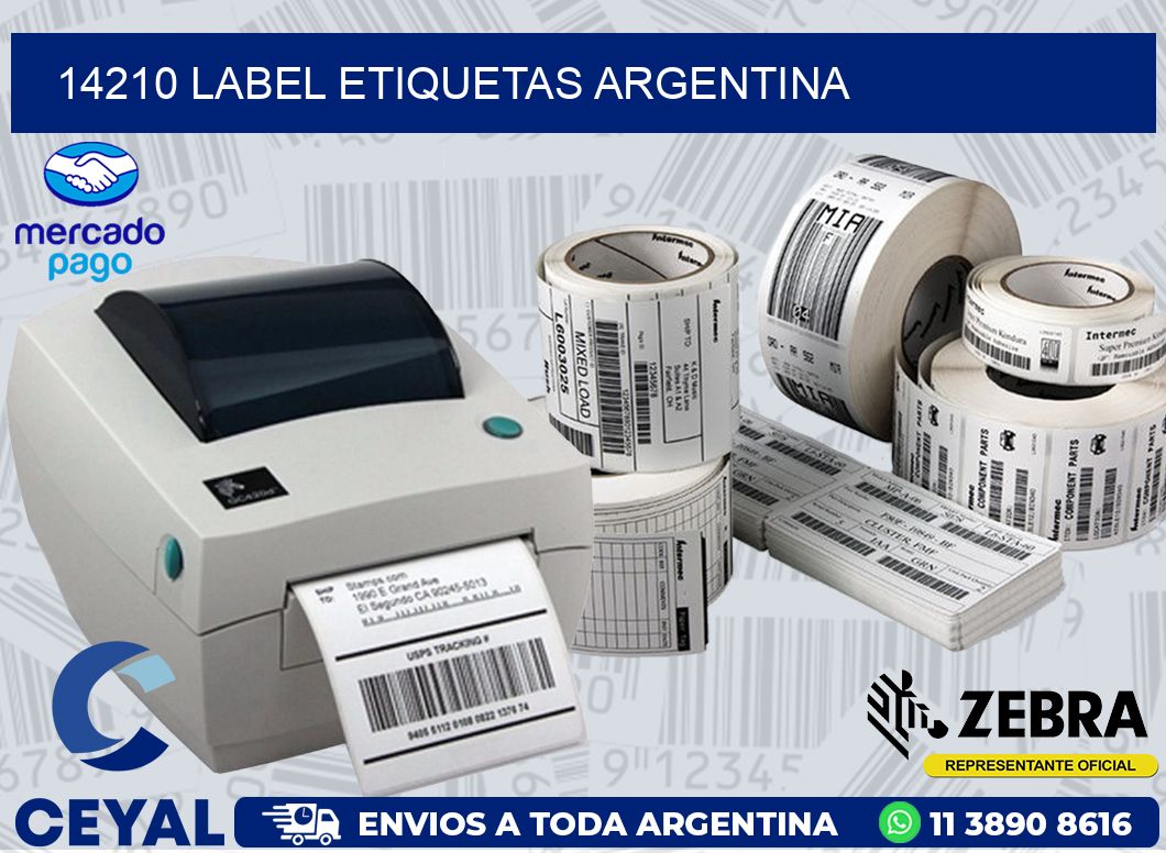 14210 LABEL ETIQUETAS ARGENTINA