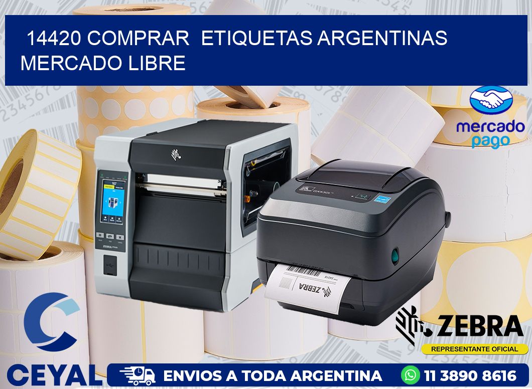 14420 COMPRAR  ETIQUETAS ARGENTINAS MERCADO LIBRE