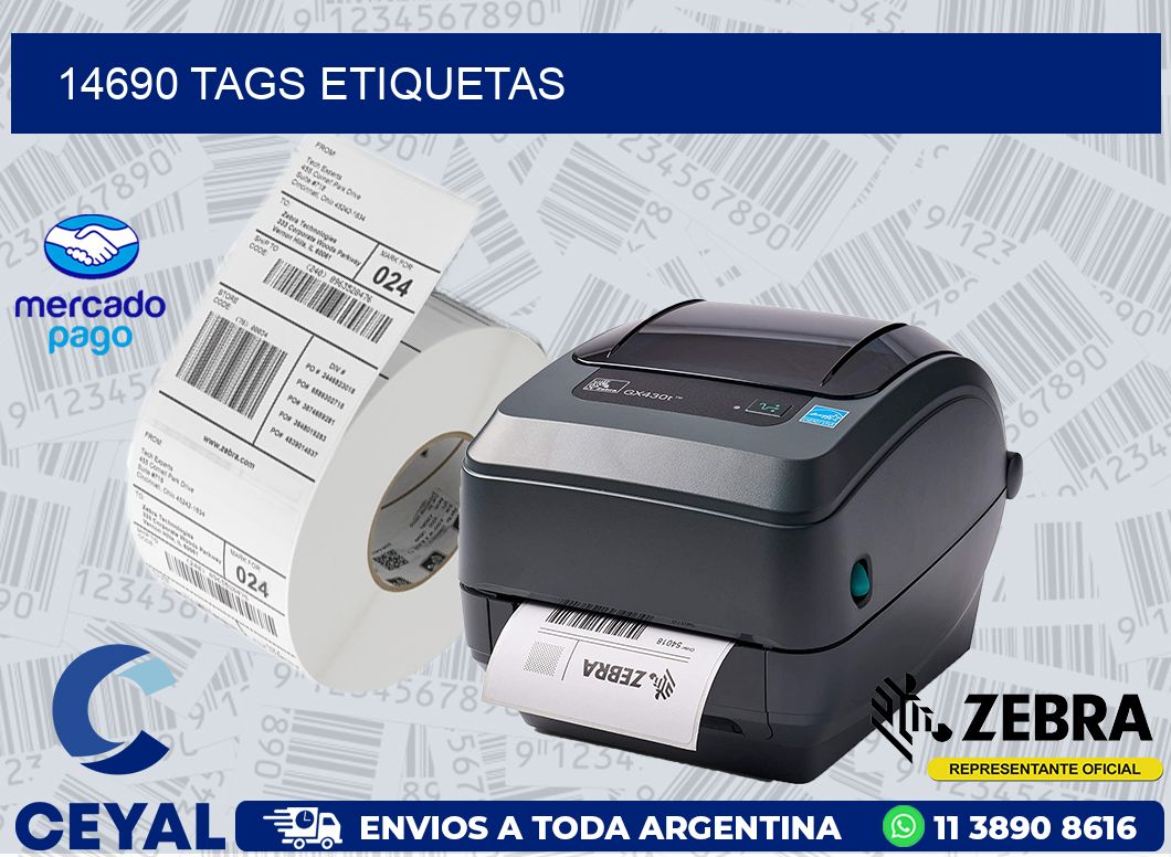 14690 TAGS ETIQUETAS