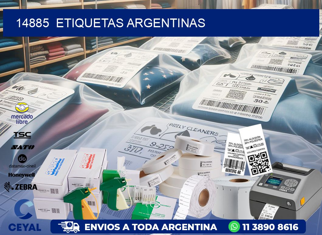 14885  ETIQUETAS ARGENTINAS