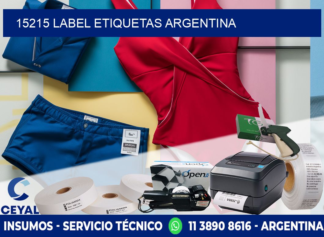 15215 LABEL ETIQUETAS ARGENTINA