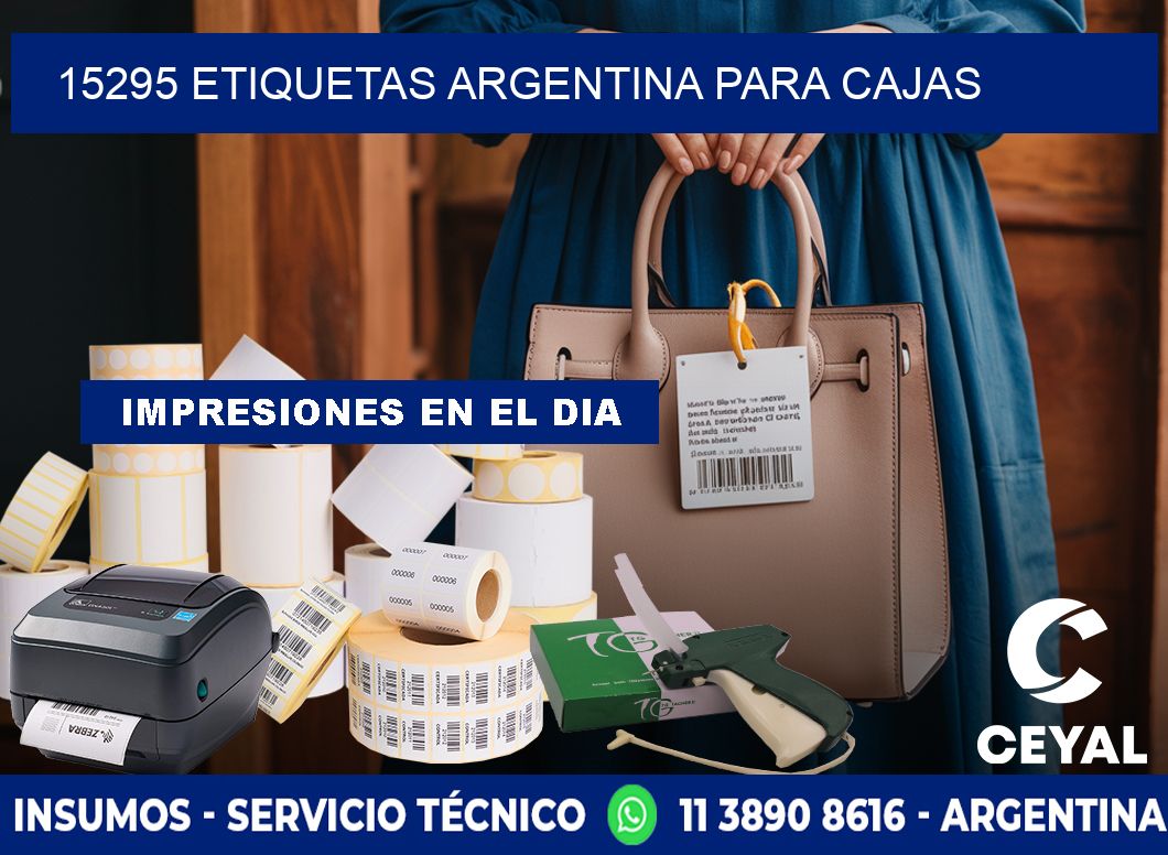 15295 ETIQUETAS ARGENTINA PARA CAJAS