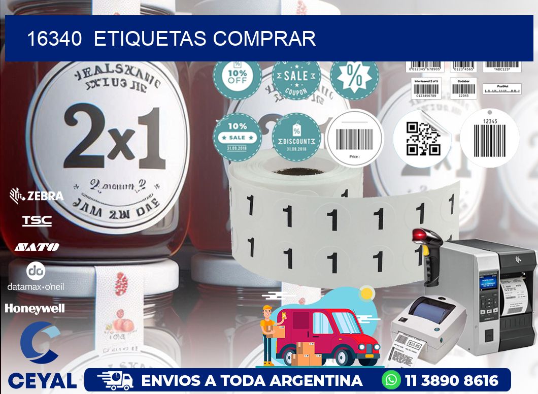 16340  ETIQUETAS COMPRAR