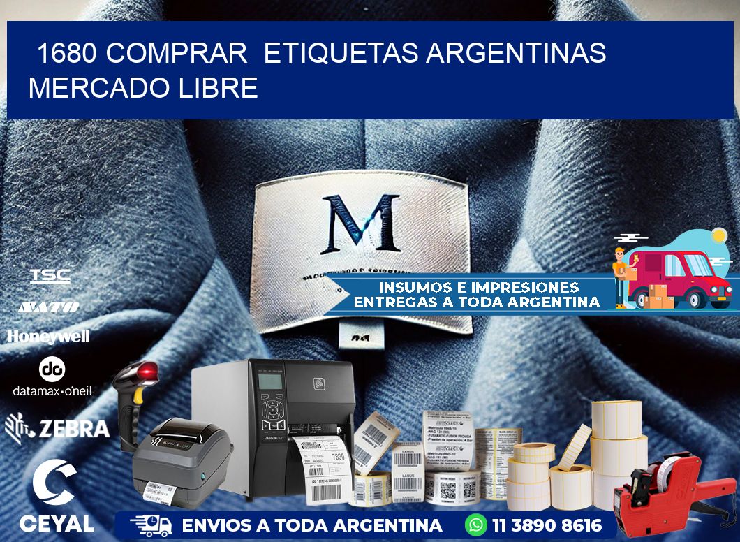 1680 COMPRAR  ETIQUETAS ARGENTINAS MERCADO LIBRE