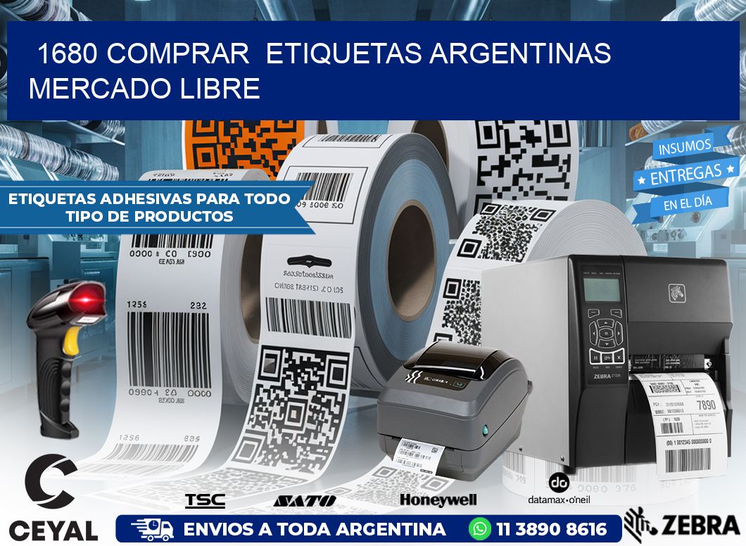 1680 COMPRAR  ETIQUETAS ARGENTINAS MERCADO LIBRE