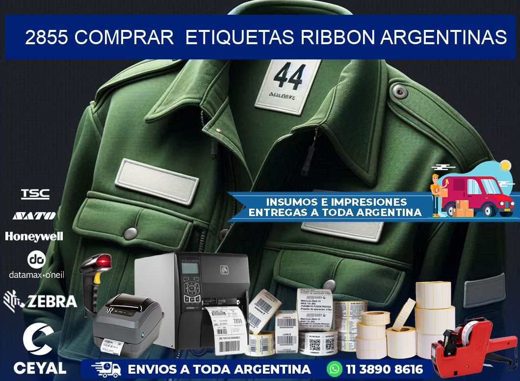 2855 COMPRAR  ETIQUETAS RIBBON ARGENTINAS