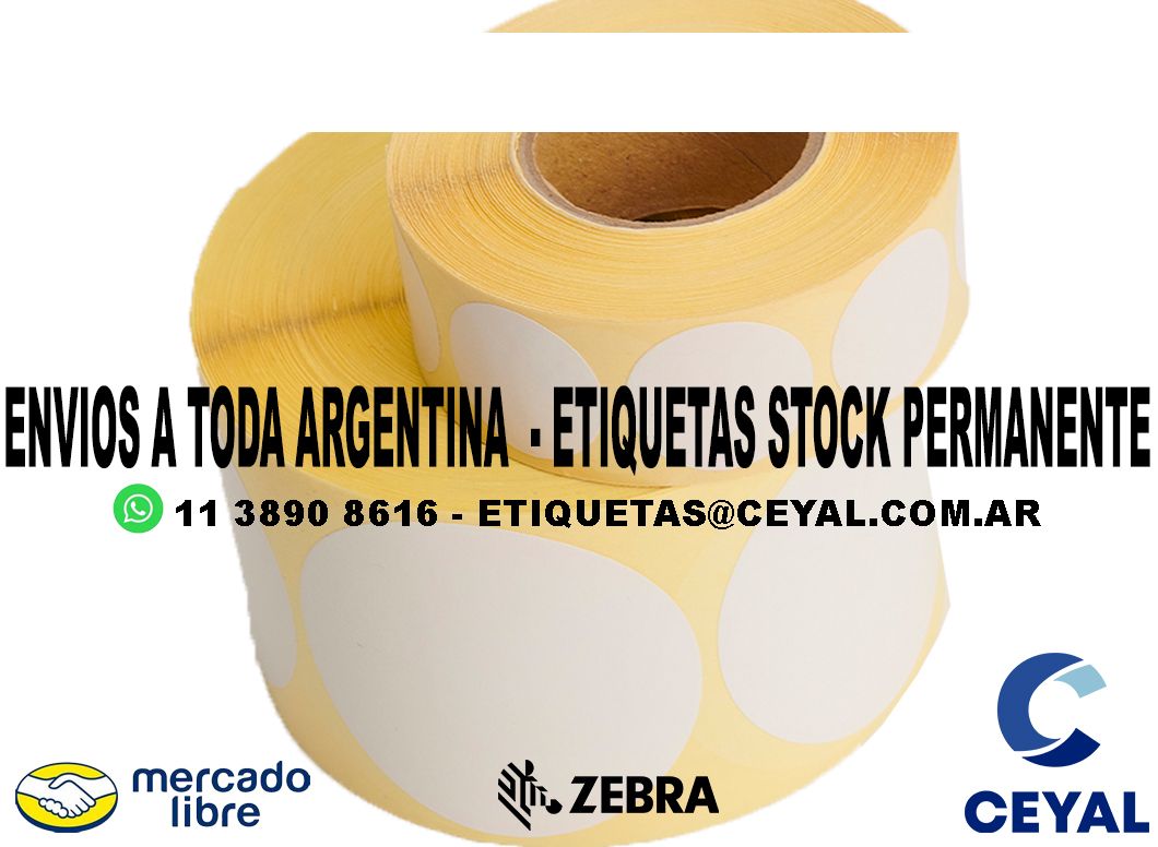 300 ETIQUETAS RIBBON 32 x 42