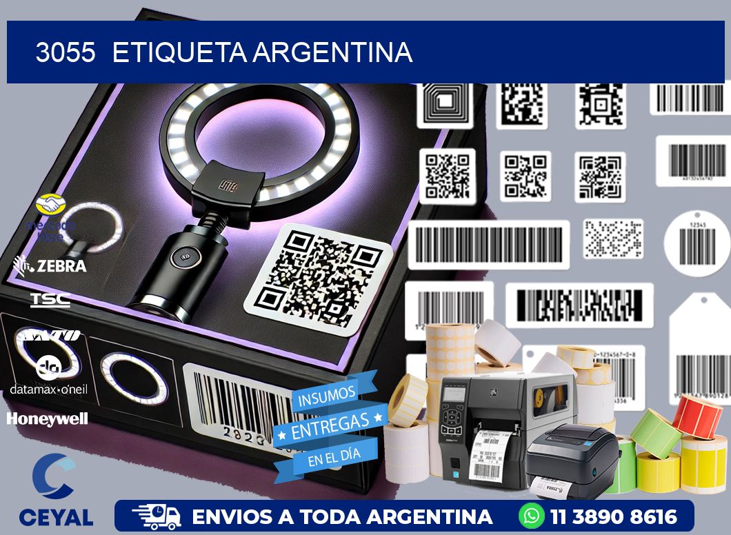 3055  ETIQUETA ARGENTINA