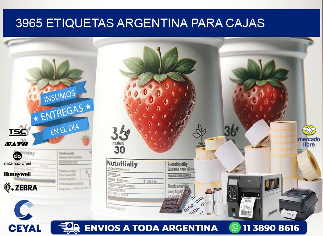 3965 ETIQUETAS ARGENTINA PARA CAJAS