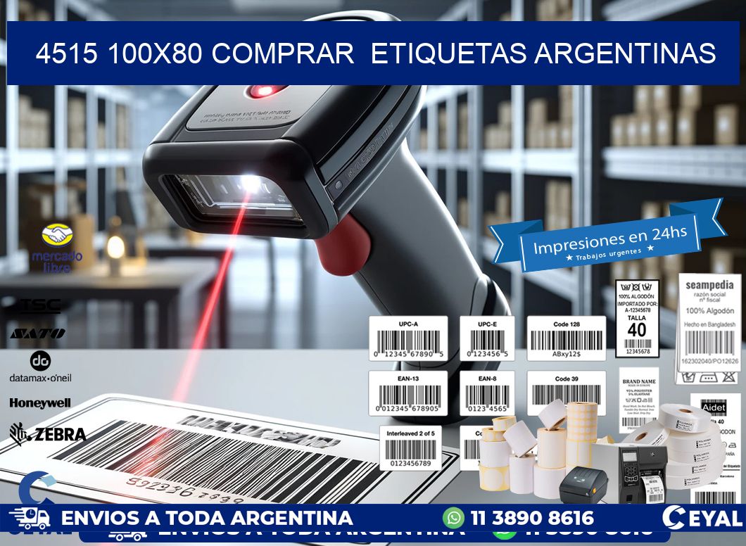 4515 100X80 COMPRAR  ETIQUETAS ARGENTINAS