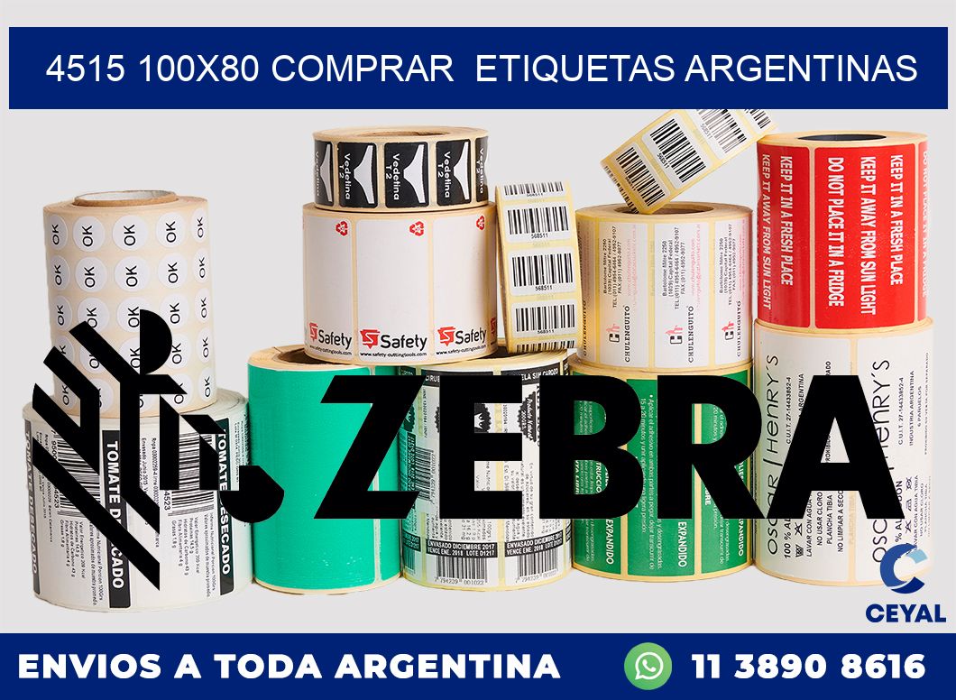 4515 100X80 COMPRAR  ETIQUETAS ARGENTINAS