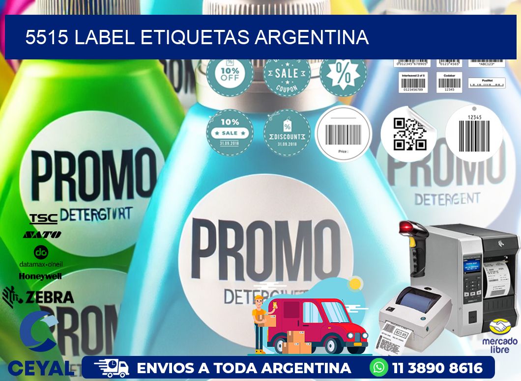 5515 LABEL ETIQUETAS ARGENTINA