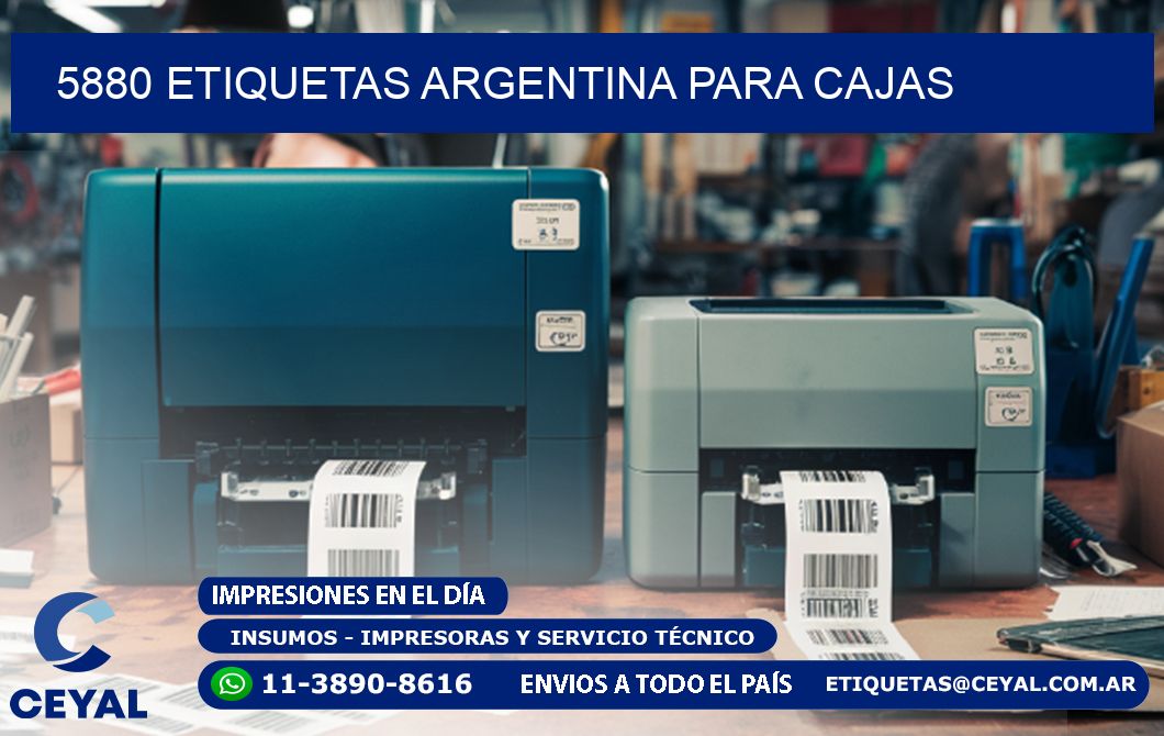 5880 ETIQUETAS ARGENTINA PARA CAJAS