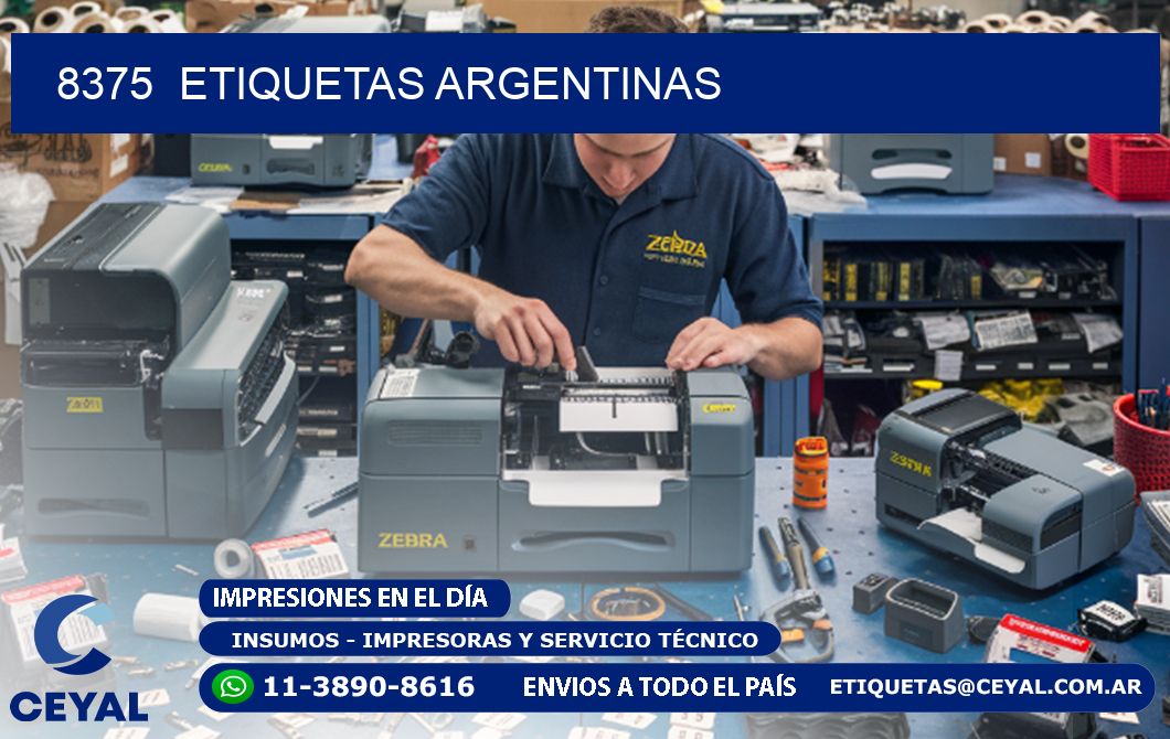 8375  ETIQUETAS ARGENTINAS