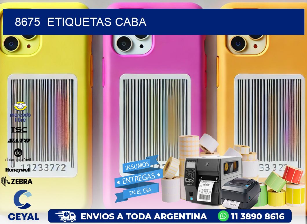 8675  ETIQUETAS CABA