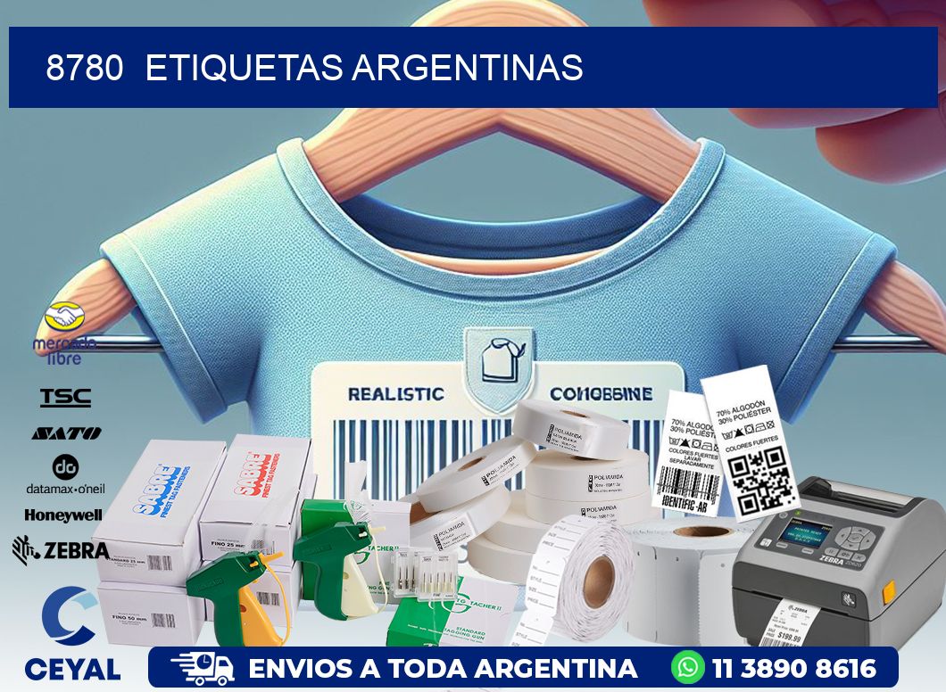 8780  ETIQUETAS ARGENTINAS