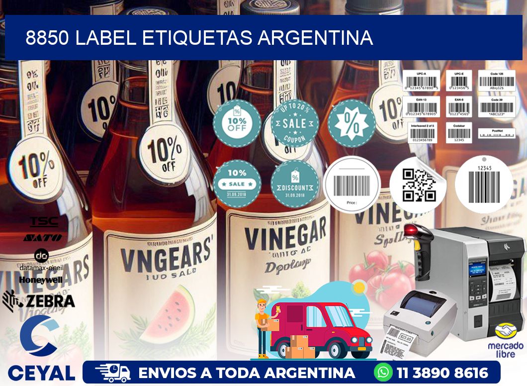 8850 LABEL ETIQUETAS ARGENTINA