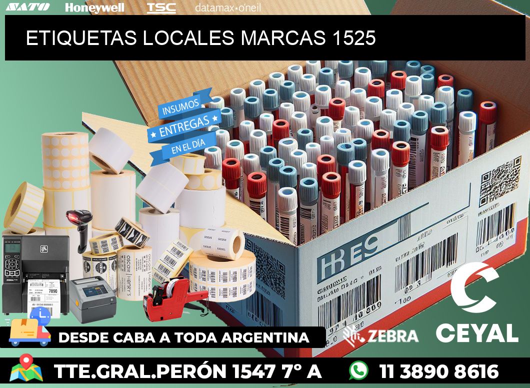 ETIQUETAS LOCALES MARCAS 1525