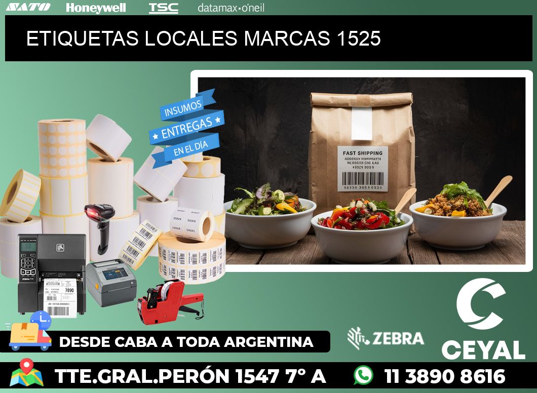 ETIQUETAS LOCALES MARCAS 1525