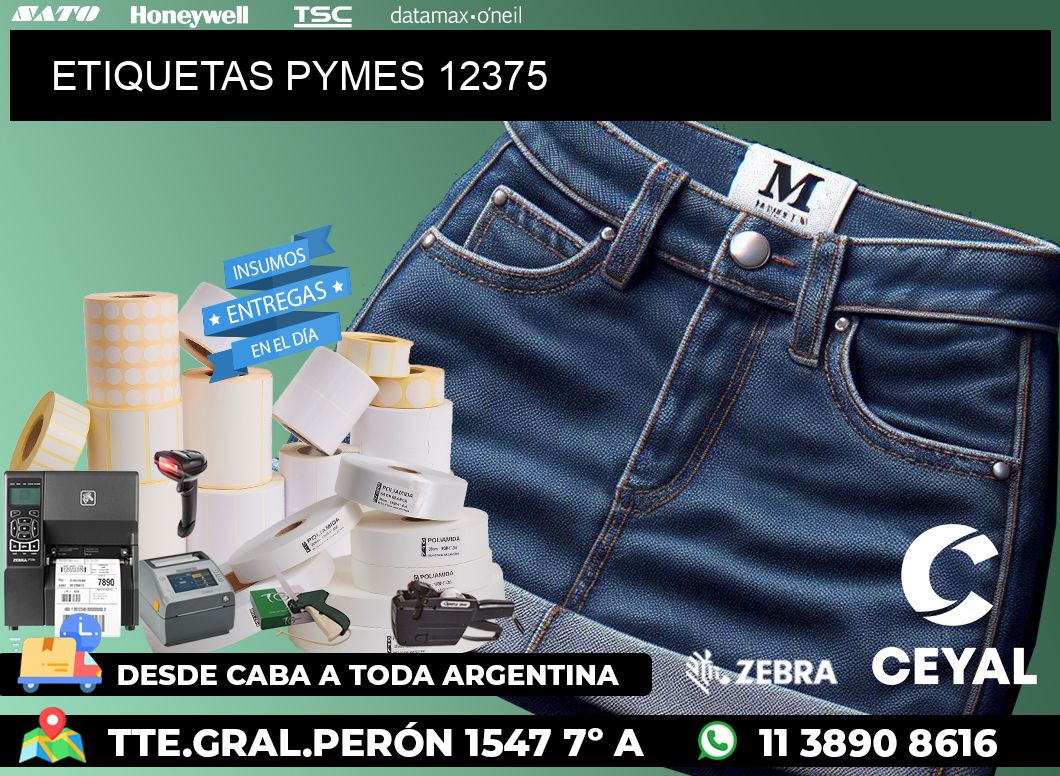 ETIQUETAS PYMES 12375