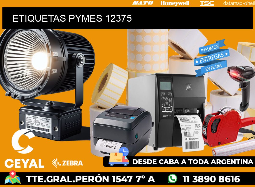 ETIQUETAS PYMES 12375
