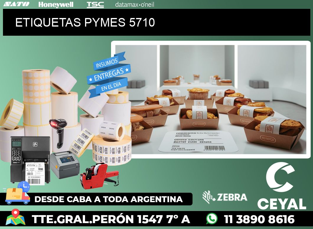ETIQUETAS PYMES 5710