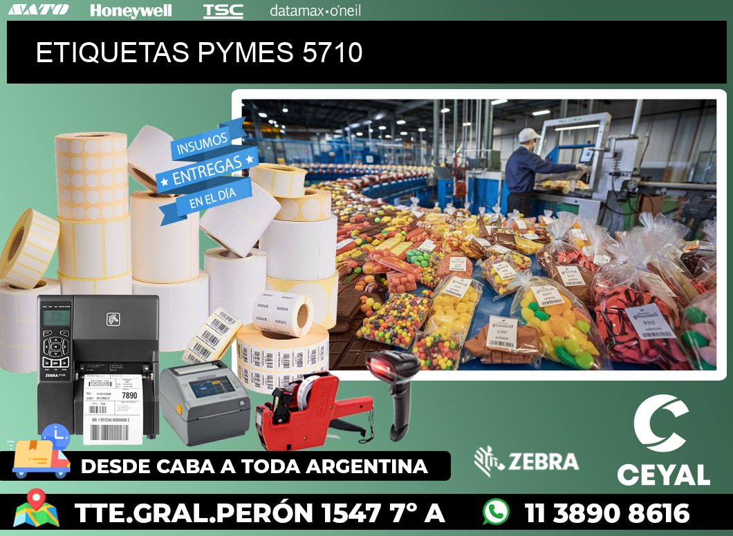 ETIQUETAS PYMES 5710