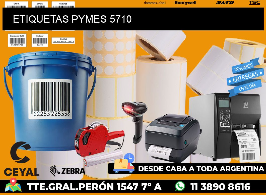 ETIQUETAS PYMES 5710
