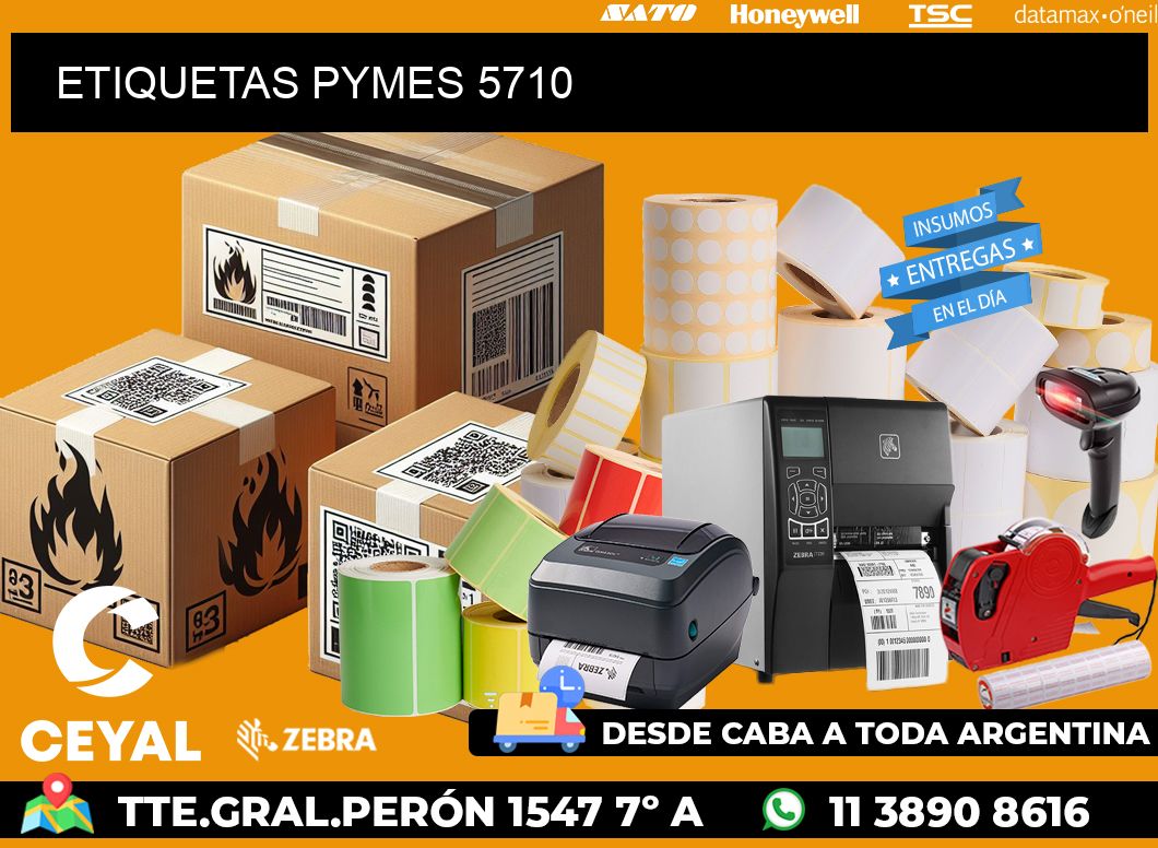 ETIQUETAS PYMES 5710