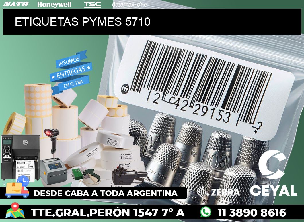 ETIQUETAS PYMES 5710