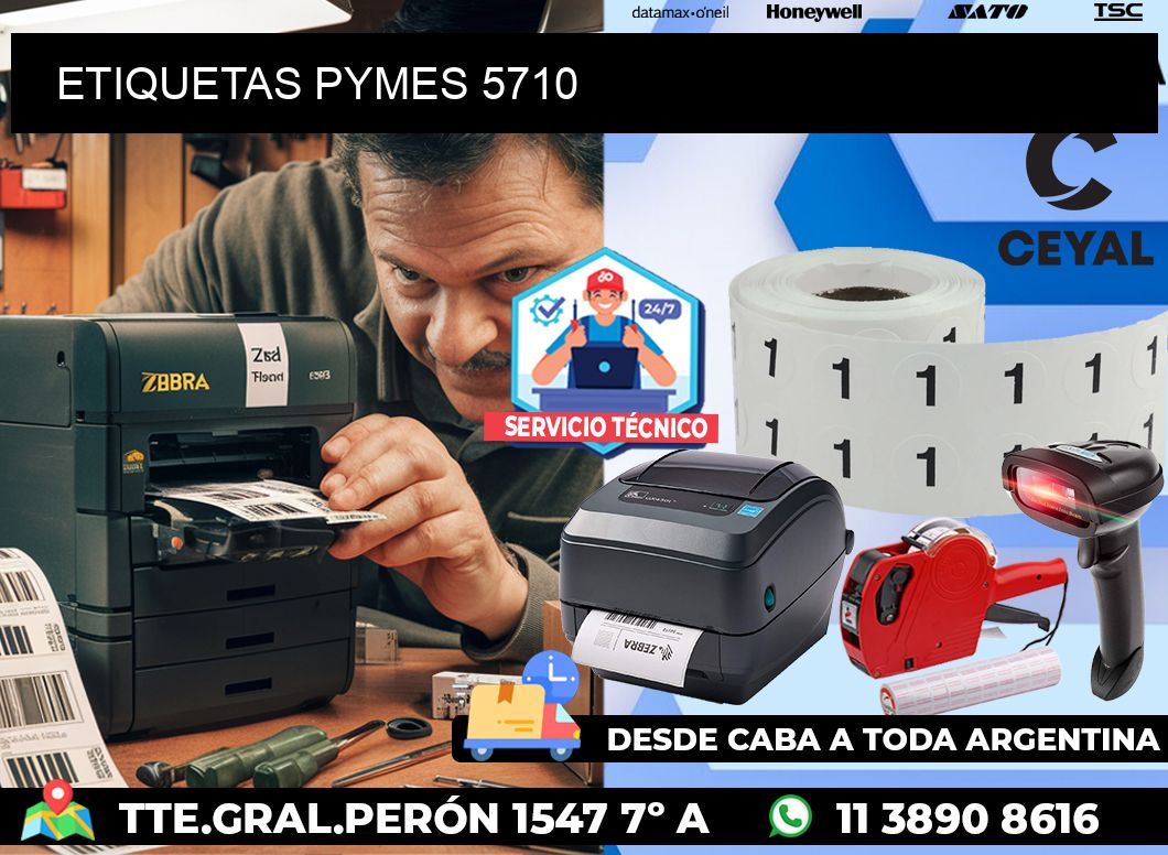 ETIQUETAS PYMES 5710