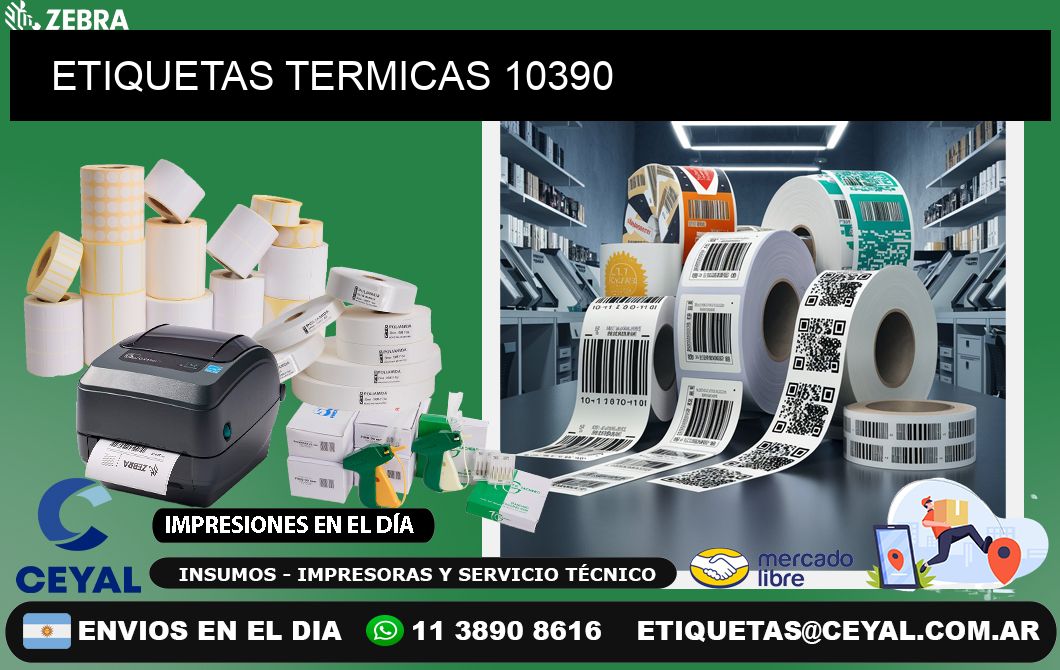 ETIQUETAS TERMICAS 10390