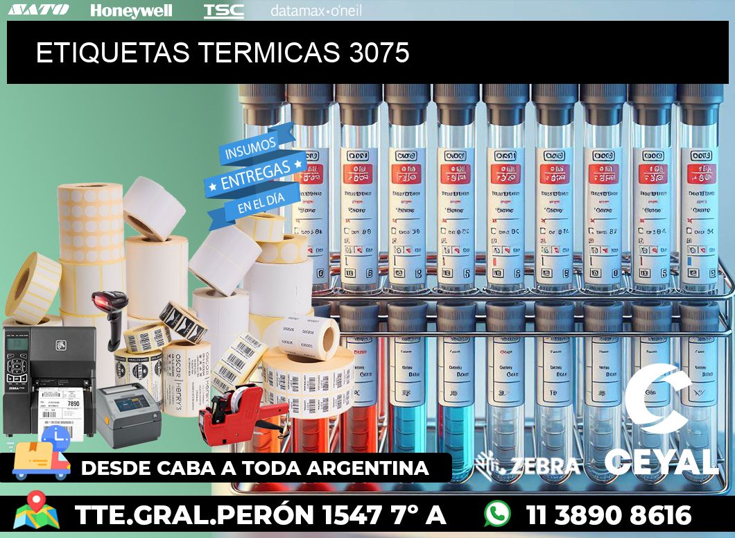 ETIQUETAS TERMICAS 3075