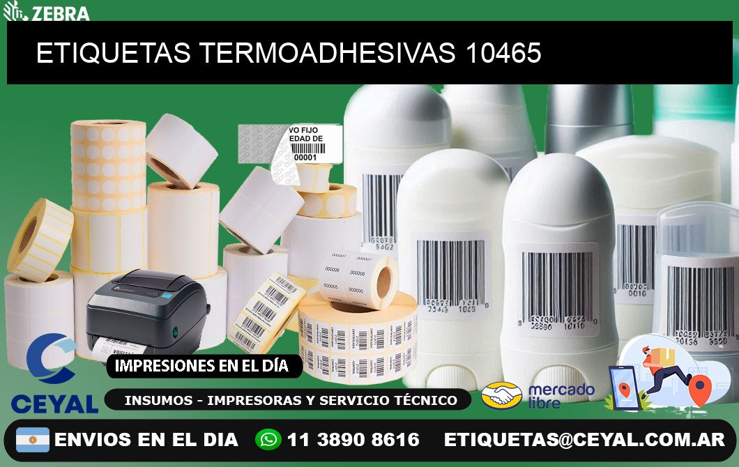 ETIQUETAS TERMOADHESIVAS 10465