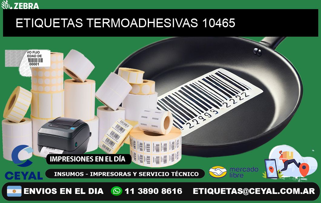 ETIQUETAS TERMOADHESIVAS 10465