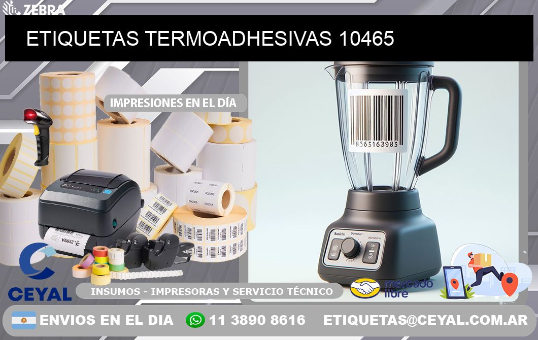 ETIQUETAS TERMOADHESIVAS 10465