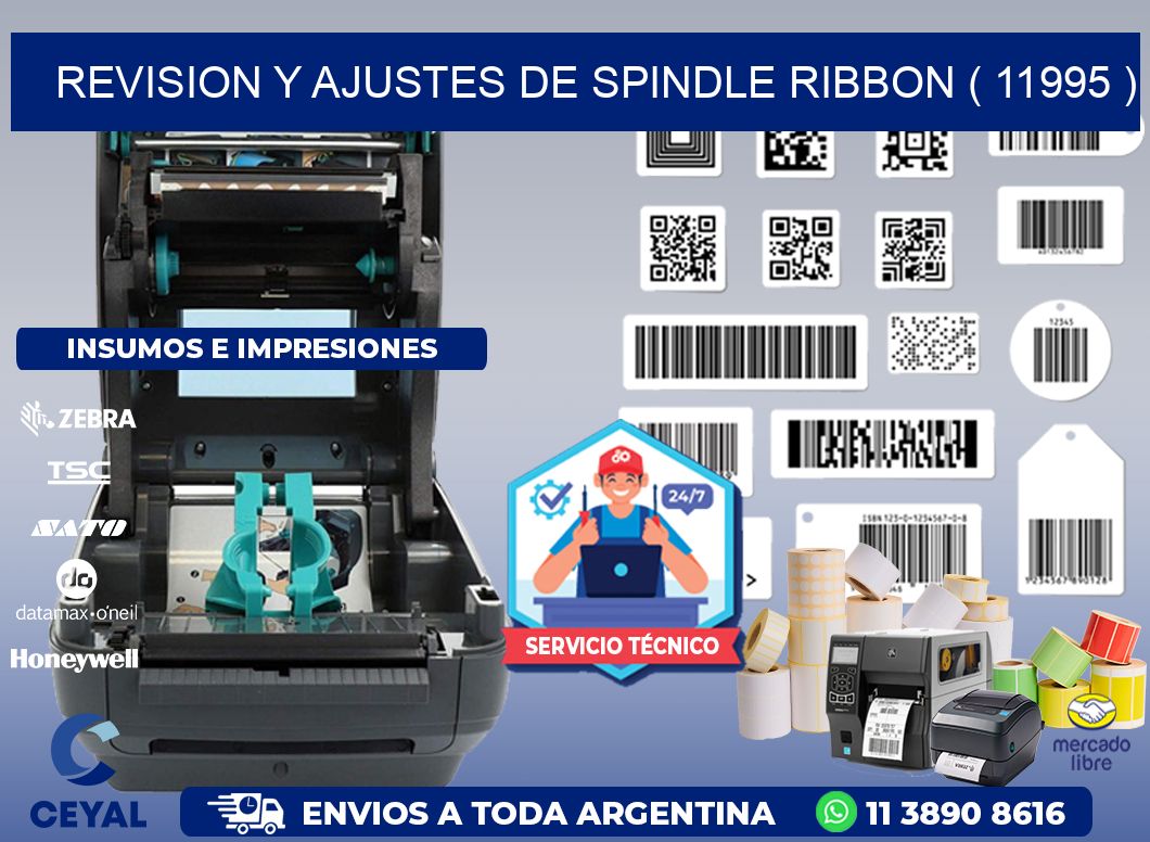 REVISION Y AJUSTES DE SPINDLE RIBBON ( 11995 )