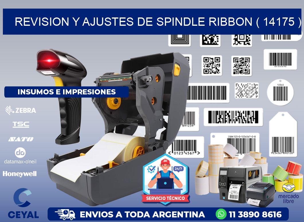 REVISION Y AJUSTES DE SPINDLE RIBBON ( 14175 )