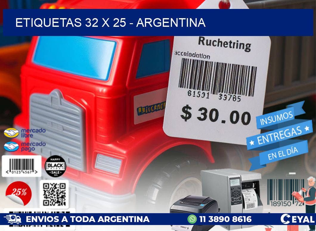 ETIQUETAS 32 x 25 – ARGENTINA