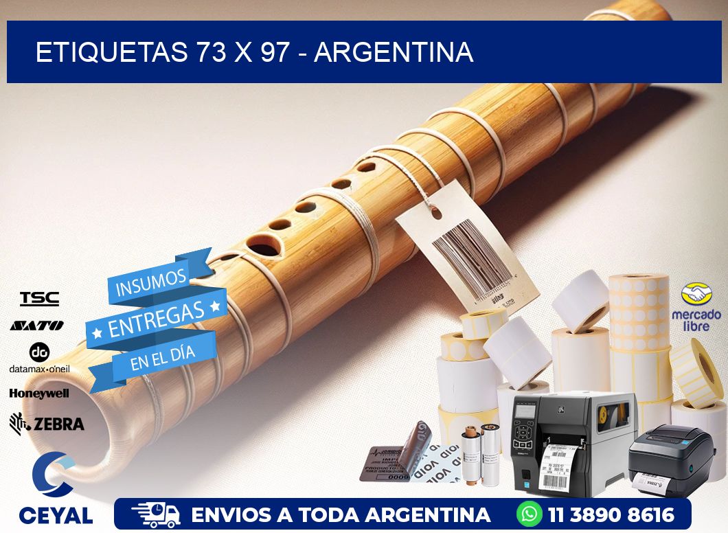 ETIQUETAS 73 x 97 - ARGENTINA