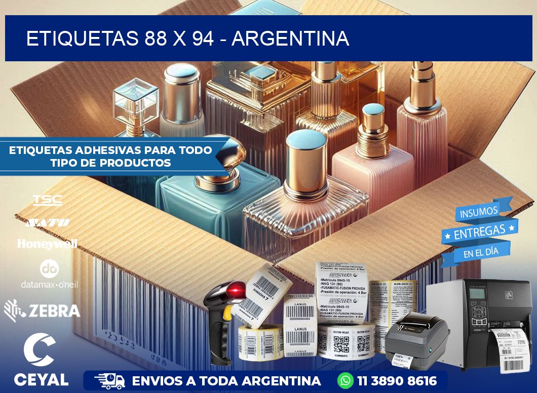 ETIQUETAS 88 x 94 – ARGENTINA