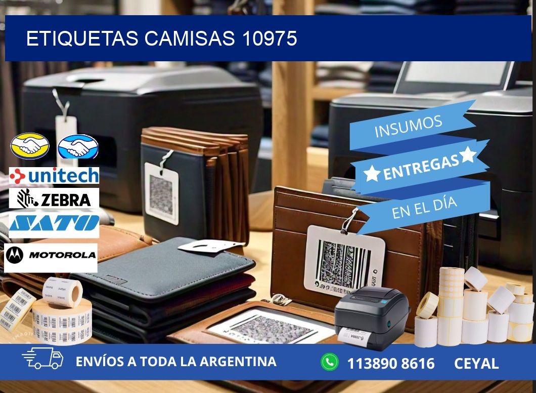 ETIQUETAS CAMISAS 10975