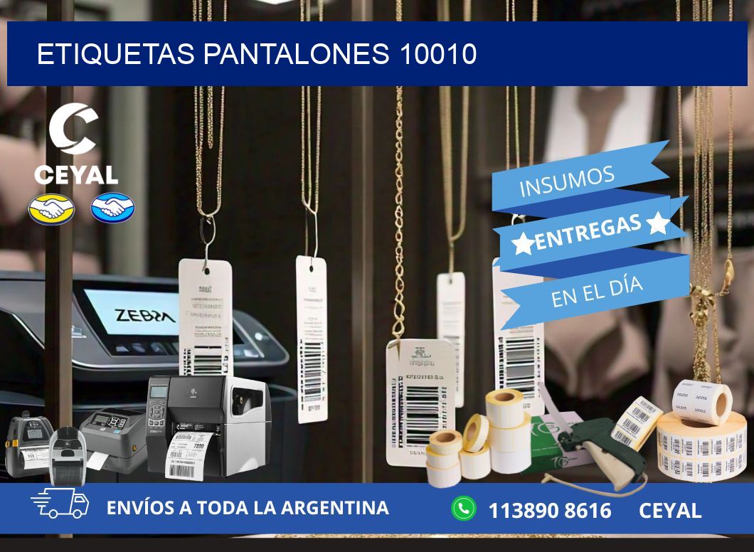 ETIQUETAS PANTALONES 10010