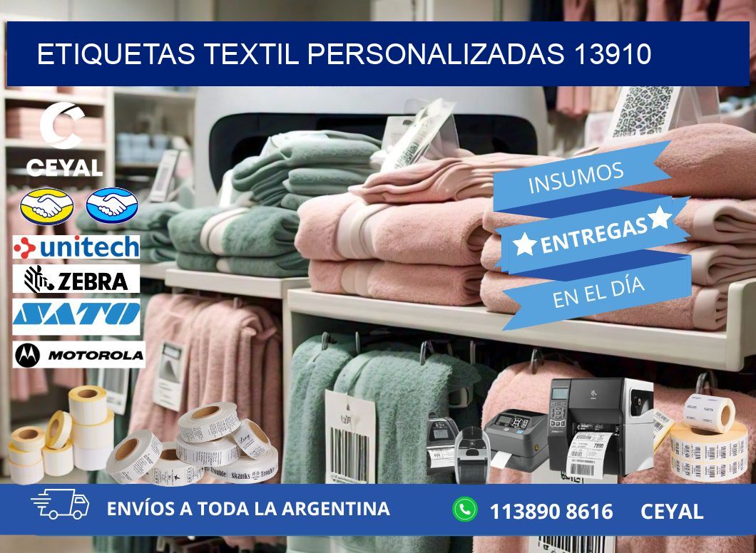 ETIQUETAS TEXTIL PERSONALIZADAS 13910