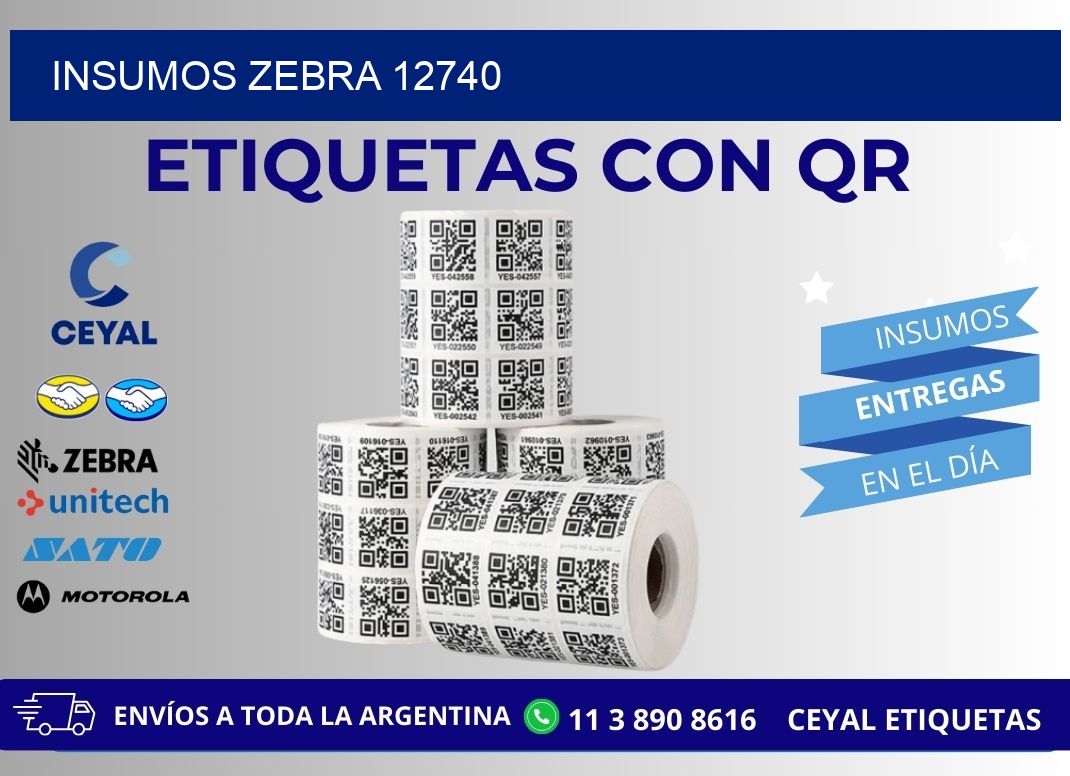 INSUMOS ZEBRA 12740