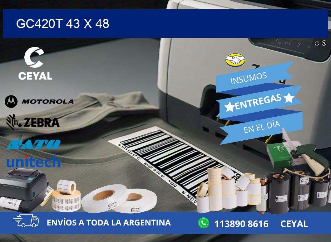 GC420T 43 x 48