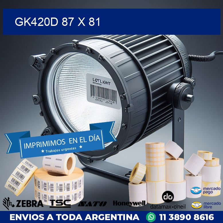 GK420D 87 x 81