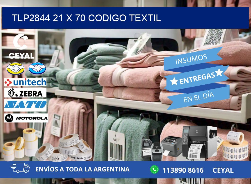 TLP2844 21 x 70 CODIGO TEXTIL